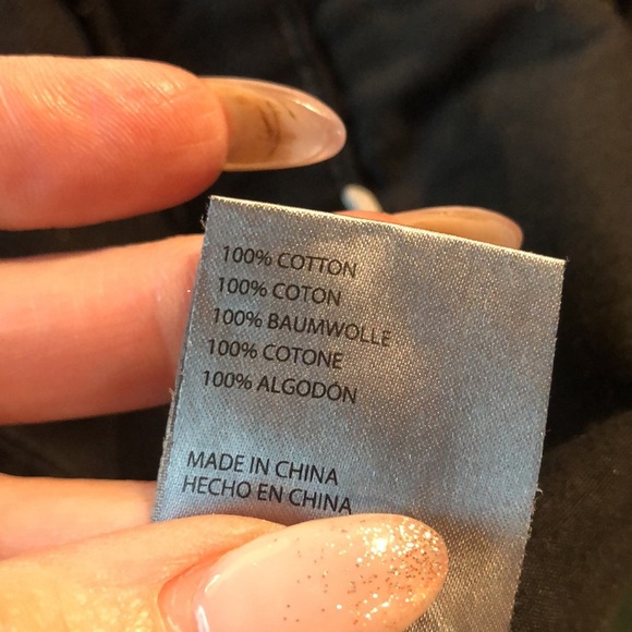 Like new urban outfitters BDG black denim maxi skirt slit two waist option M - Picture 9 of 9